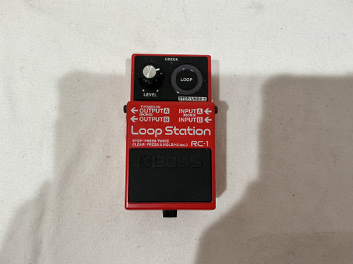 Vist Large View of Product Image Which is Used Boss RC-1 Looper Pedal