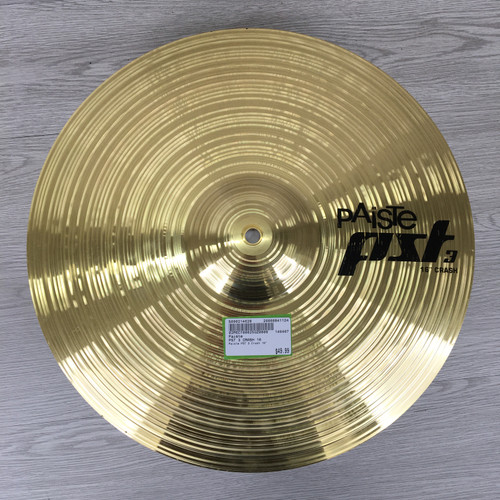 Vist Large View of Product Image Which is Used Paiste PST 3 CRASH 16 Crash Cymbal 16"