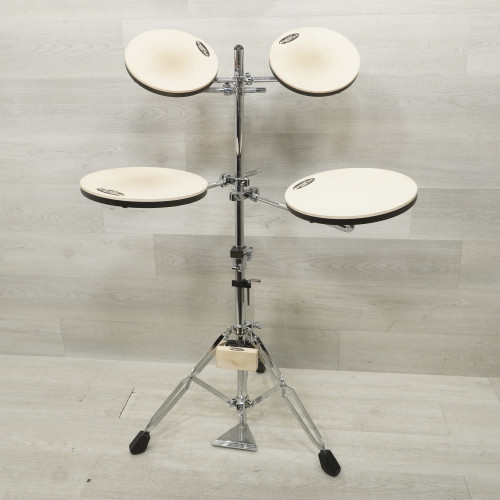 Vist Large View of Product Image Which is Used DW DWCPPADTS5 Go Anywhere Drum Practice Pad Set