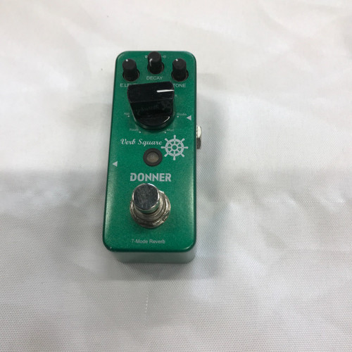 Vist Large View of Product Image Which is Used Donner VERB SQUARE Reverb Pedal