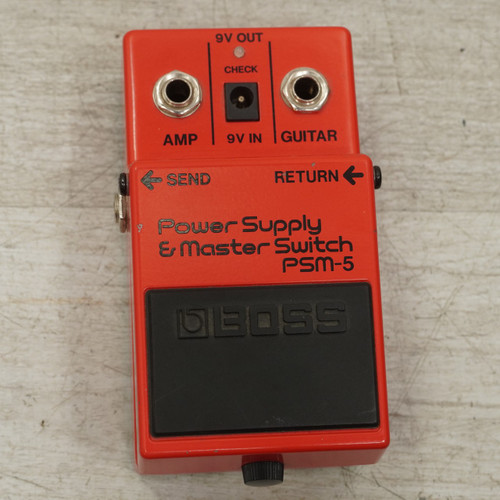 Vist Large View of Product Image Which is Used Boss PSM-5 Power Supply Master Switch Pedal