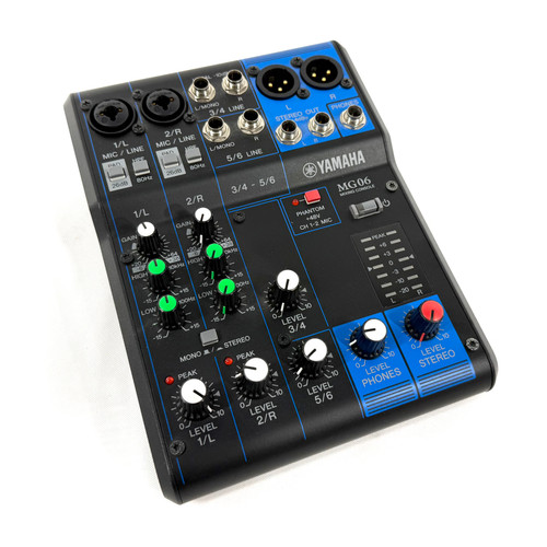 Vist Large View of Product Image Which is Used Yamaha MG06 Mixing Console