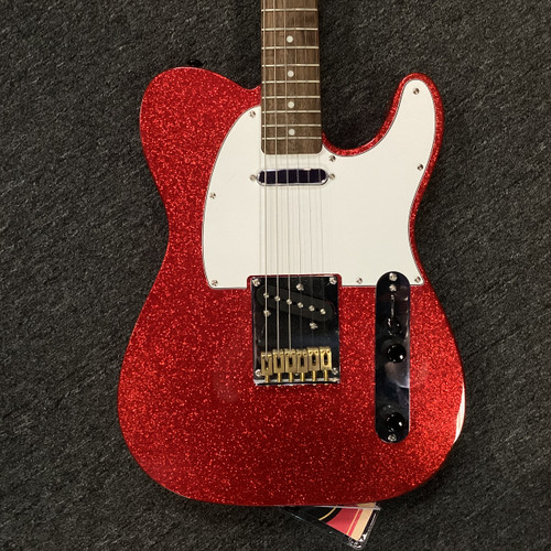 Vist Large View of Product Image Which is Used Squier TELECASTER T Type Electric Guitar Red 6-String