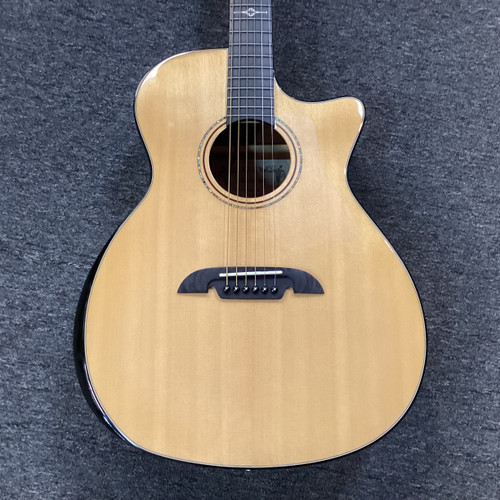 Vist Large View of Product Image Which is Used Alvarez AG610CEARB Solid Top Acoustic Guitar Natural