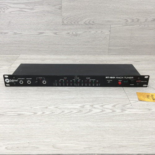 Vist Large View of Product Image Which is Used Sabine RT-1601 RACK TUNER Pro Sound Accessory