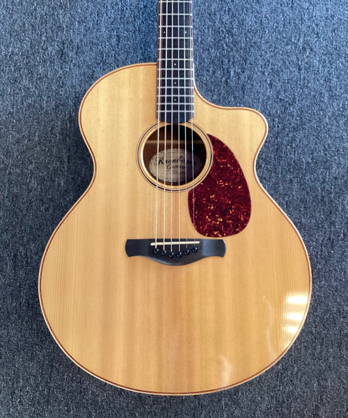 Vist Large View of Product Image Which is Used KRONBAUER TDK 230 Solid Top Acoustic Guitar Natural