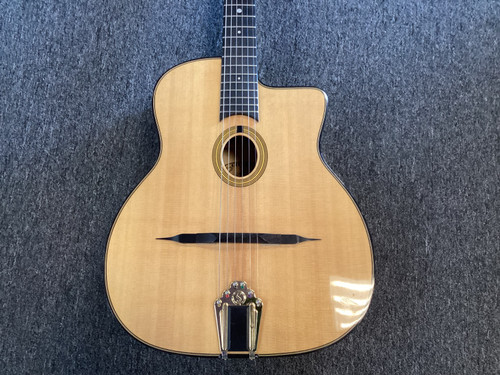 Vist Large View of Product Image Which is Used GITANE DG-250M Solid Top Acoustic Guitar Natural
