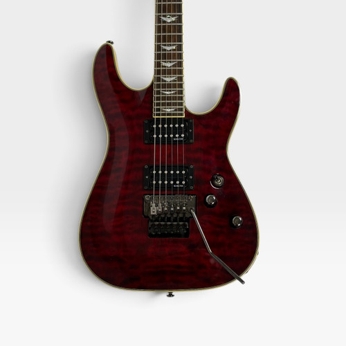 Vist Large View of Product Image Which is Used Schecter Omen Extreme FR  Electric Guitar Red 6-String