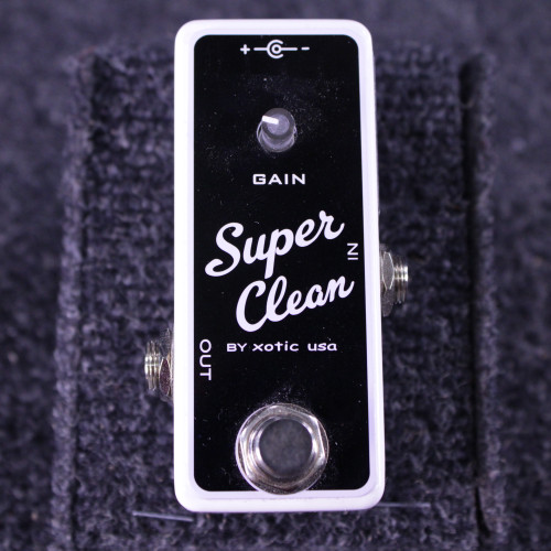 Vist Large View of Product Image Which is Used Xotic SUPER CLEAN BOOST Boost Pedal