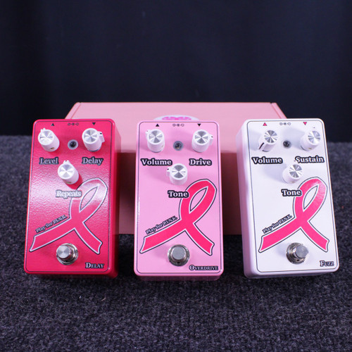 Vist Large View of Product Image Which is Used ELECTRIC LOVE OD/FUZZ/DELAY PINK SET Overdrive Pedal