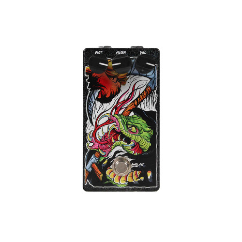 Vist Large View of Product Image Which is Used Abominable Electronics DONT SHRED ON ME Distortion Pedal
