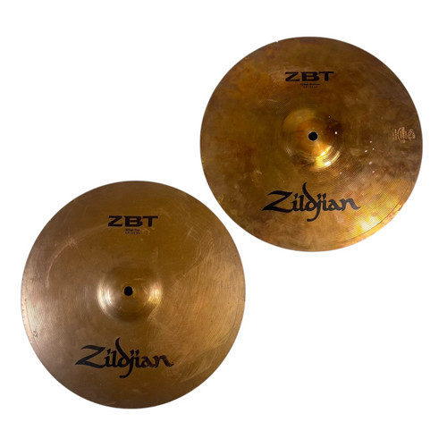 Vist Large View of Product Image Which is Used Zildjian ZBT 13-Inch Hi-Hat Cymbals Pair