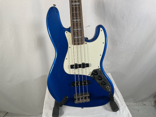 Vist Large View of Product Image Which is Used Squier CV L60S J BASS PPG LPB J Type Bass Guitar Blue 4-String