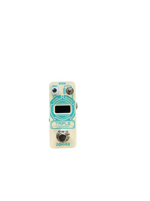 Vist Large View of Product Image Which is Used Donner TRIPLE LOOPER Guitar Effect