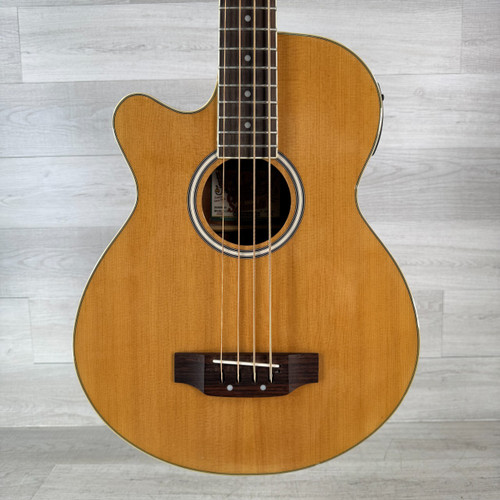 Vist Large View of Product Image Which is Used Oscar Schmidt OB100 Acoustic Bass Guitar - Natural