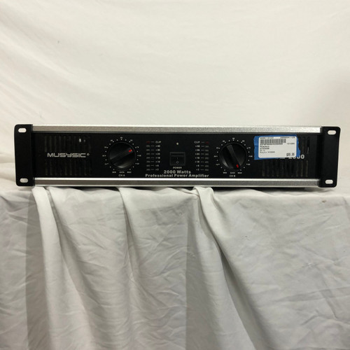 Vist Large View of Product Image Which is Used Musysic SYS2000 Power Amplifier