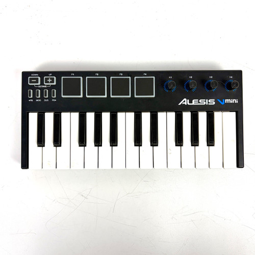 Vist Large View of Product Image Which is Used Alesis Vmini MIDI-USB Controller 25-Key