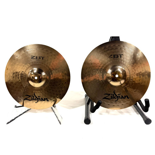 Vist Large View of Product Image Which is Used Zildjian 14 Inch ZBT Hi Hat Cymbals