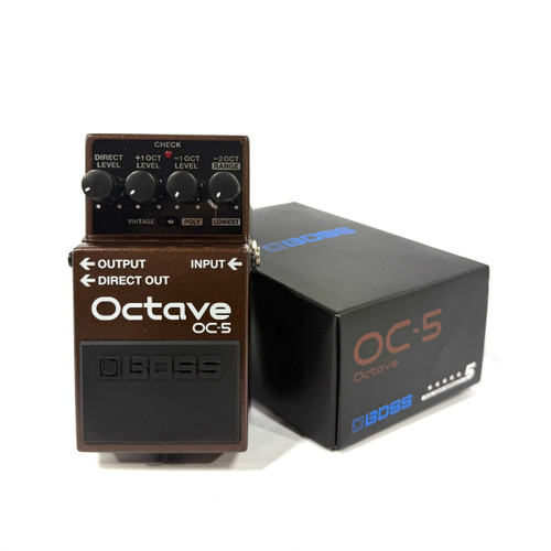 Vist Large View of Product Image Which is Used Boss OC-5 Octave Pedal