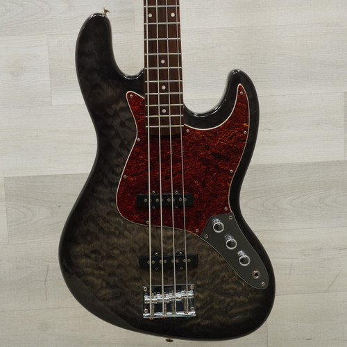 Vist Large View of Product Image Which is Used Archer Bass Guitar Black