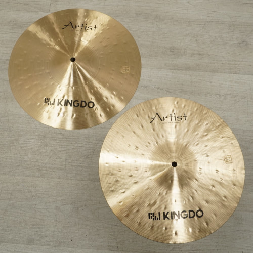Vist Large View of Product Image Which is Used Kingdo Artist Classic Hi Hat Cymbals 14 - Inch