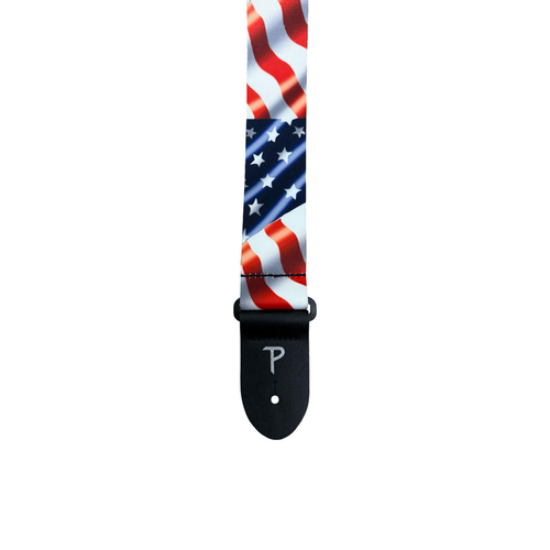 Vist Large View of Product Image Which is New PERRI'S LEATHER 2'' POLYESTER USA GUITAR STRAP
