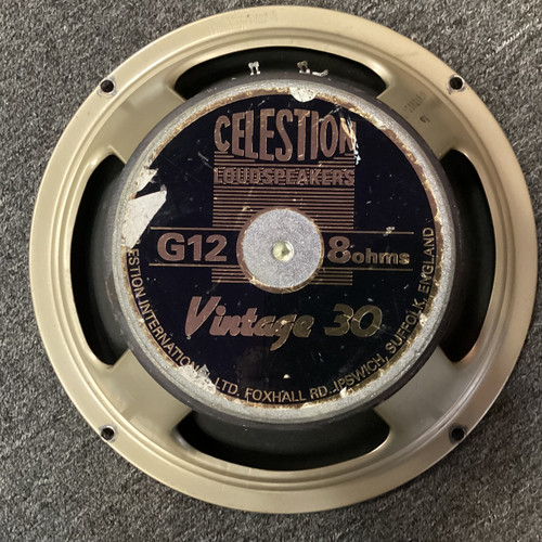 Vist Large View of Product Image Which is Used Celestion VINTAGE 30 8 OHM 1 x 12 Guitar Speaker Cabinet 1 x 12