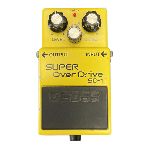 Vist Large View of Product Image Which is Used Boss Super Overdrive SD-1 Overdrive Pedal