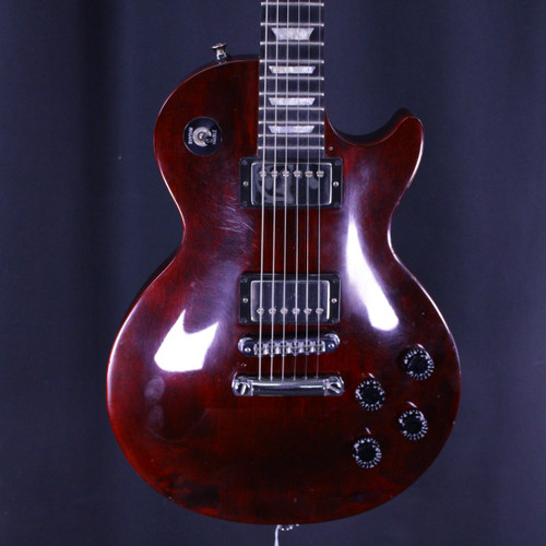 Vist Large View of Product Image Which is Used Gibson LES PAUL STUDIO HEADSTOCK REPAIR LP Type Electric Guitar Red 6-String