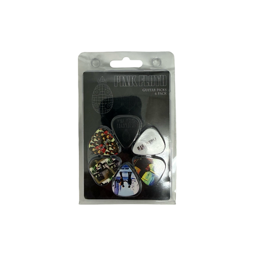 Vist Large View of Product Image Which is New PERRI'S LEATHER PINK FLOYD 6-PACK GUITAR PICKS