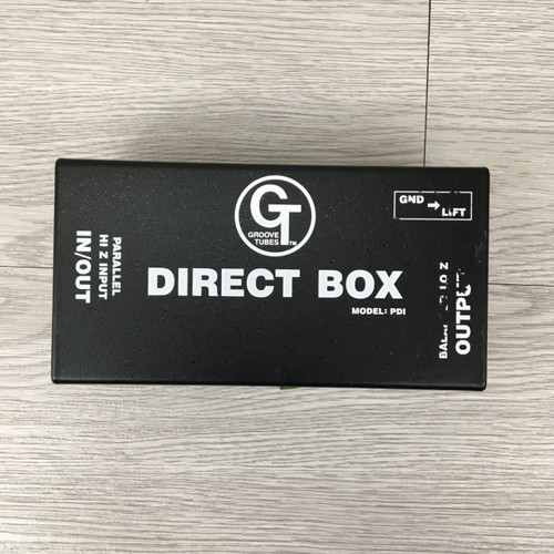 Vist Large View of Product Image Which is Used Groove Tubes PDI PASSIVE DIRECT BOX Direct Box