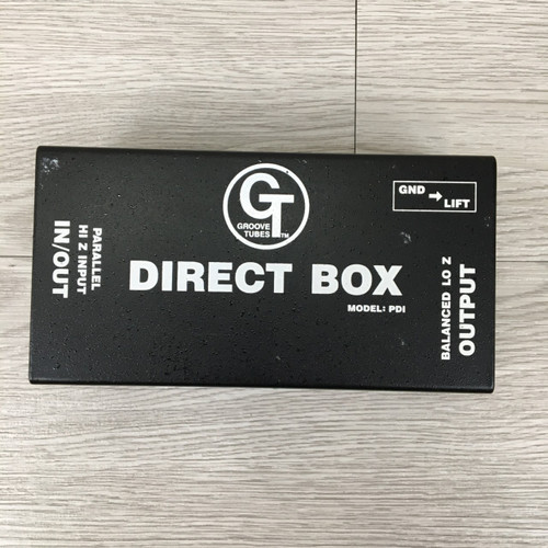 Vist Large View of Product Image Which is Used Groove Tubes PDI PASSIVE DIRECT BOX Direct Box