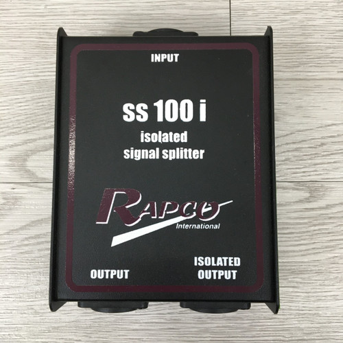 Vist Large View of Product Image Which is Used Rapco SS100I SIGNAL SPLITTER Pro Sound Accessory