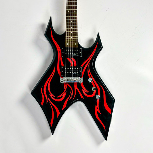 Vist Large View of Product Image Which is Used BC Rich KKW Warlock Electric Guitar Black 6-String