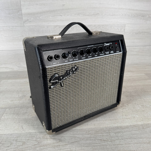 Vist Large View of Product Image Which is Used Squier Champ 15 - 1 x 8-inch 15-watt Guitar Combo Amplifier