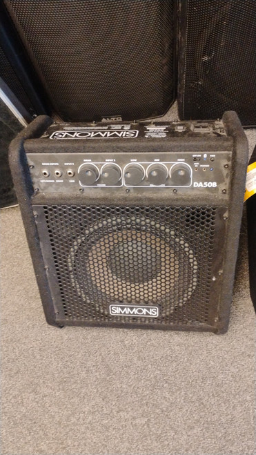 Vist Large View of Product Image Which is Used SIMMONS DA50B EDRUM AMP Speaker Cabinet