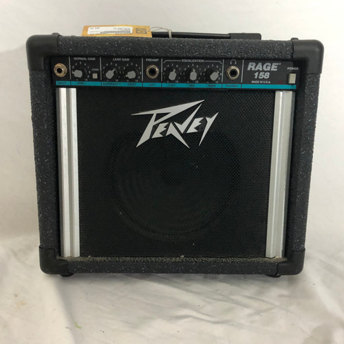 Vist Large View of Product Image Which is Used Peavey RAGE 158 1 x 8 Solid State Amplifier 1 x 8