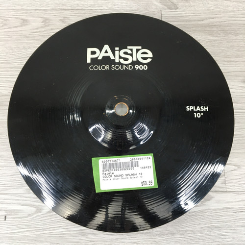Vist Large View of Product Image Which is Used Paiste COLOR SOUND SPLASH 10 Splash Cymbal 10"
