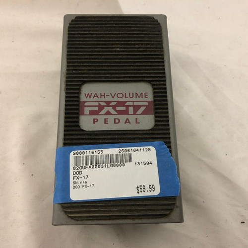 Vist Large View of Product Image Which is Used DOD FX-17 Wah Pedal