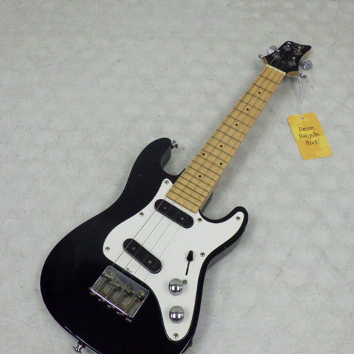 Vist Large View of Product Image Which is Used Varson Uke Electric Double Cut Electric Guitar Black Other