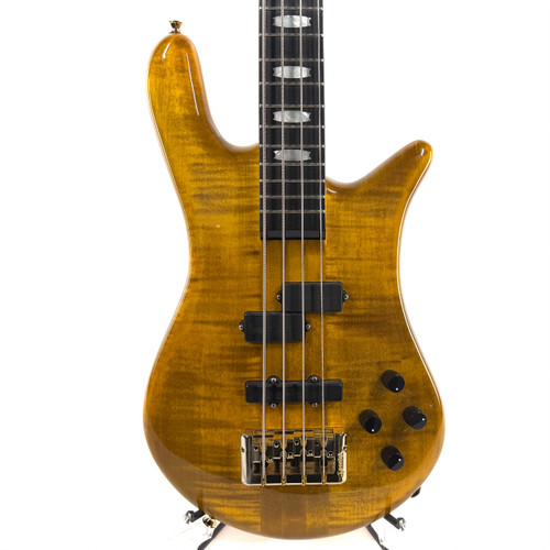 Vist Large View of Product Image Which is Used Spector Euro 4LT Tiger Eye Bass Guitar