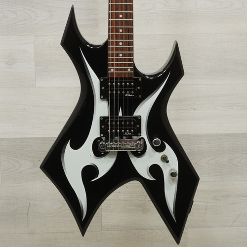 Vist Large View of Product Image Which is Used Bc Rich Warlock Electric Guitar Black
