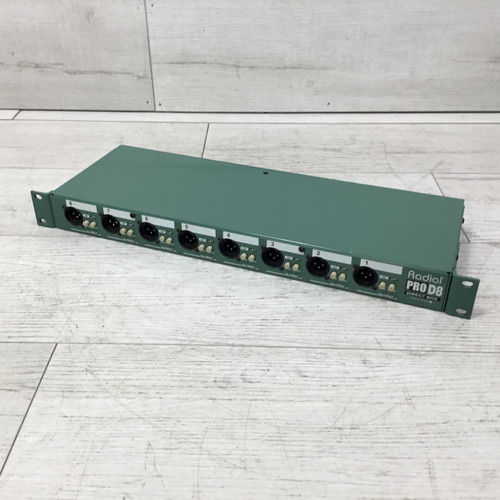 Vist Large View of Product Image Which is Used Radial Pro D8 Direct Box Rack Unit