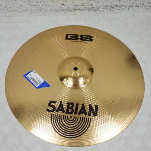 Vist Large View of Product Image Which is Used Sabian B8 CRASH RIDE Crash Cymbal 17"