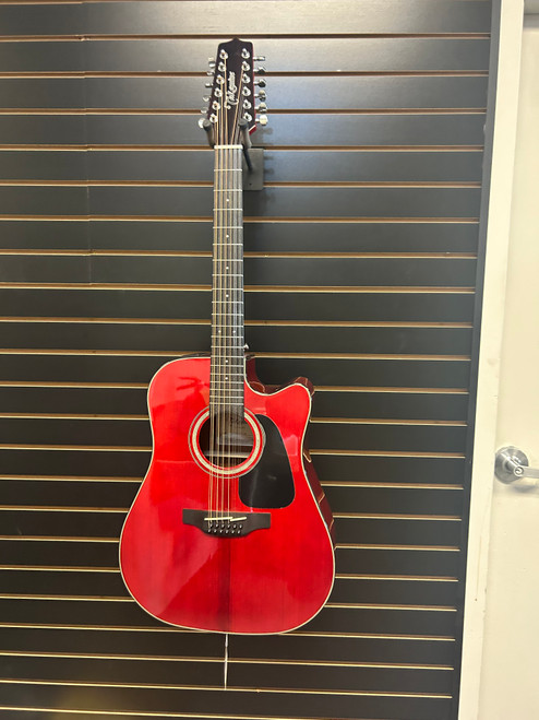 Vist Large View of Product Image Which is Used Takamine GD30CE-12 WR Acoustic Guitar Red