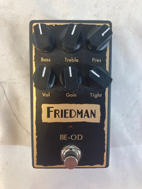 Vist Large View of Product Image Which is Used Friedman BE-OD Overdrive Pedal