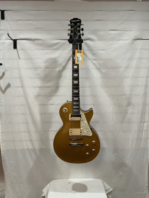 Vist Large View of Product Image Which is Used Epiphone 2015 LES PAUL TRADITIONAL PRO LP Type Electric Guitar Goldtop 6-String