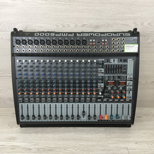 Vist Large View of Product Image Which is Used Behringer EUROPOWER PMP6000 POWERED MIXER Powered Mixer