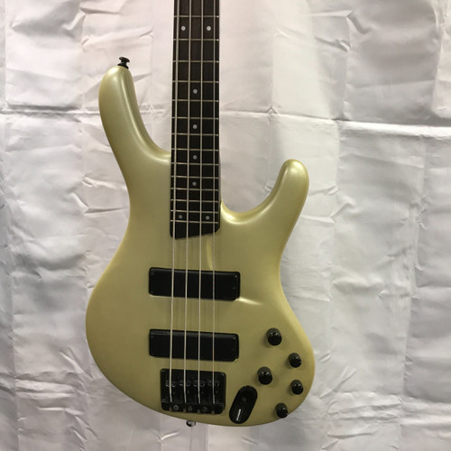 Vist Large View of Product Image Which is Used Ibanez EDB600 ERGODYNE BASS Vintage J Type Bass Guitar Yellow 4-String