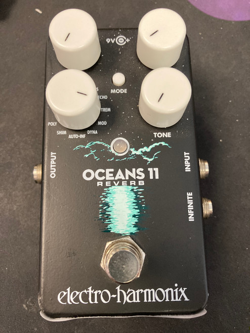 Vist Large View of Product Image Which is Used Electro Harmonix (E/H) OCEANS 11 REVERB Reverb Pedal